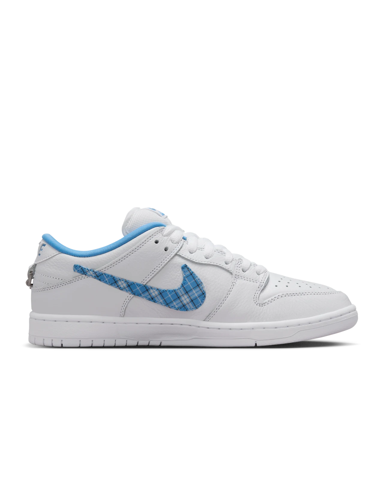 Nike SB Dunk Low Pro x Nicole Hause White and University Blue