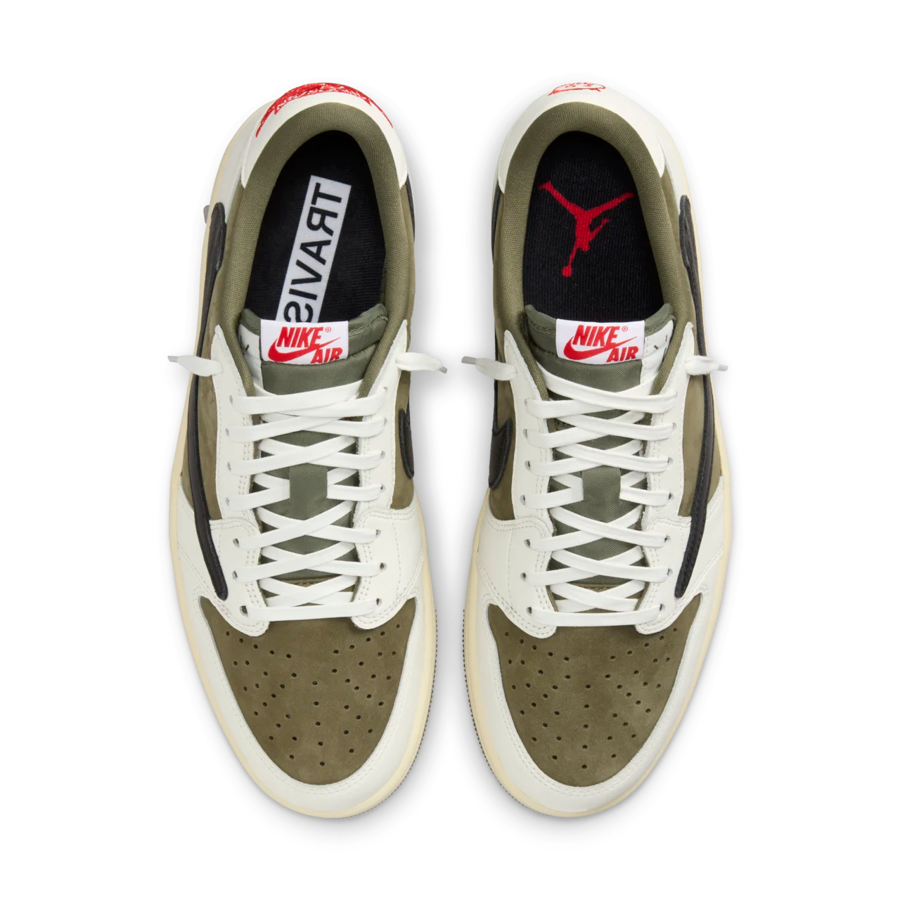 Air Jordan 1 Low x Travis Scott Reverse Olive