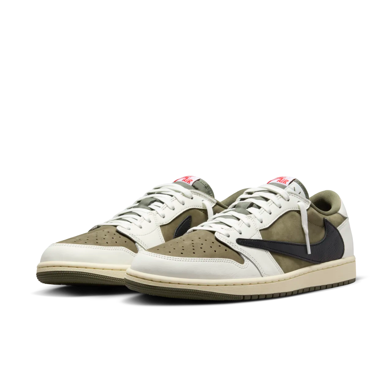 Air Jordan 1 Low x Travis Scott Reverse Olive